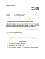 Acta de la sesión CUA-05-06