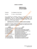 Acta de la sesión CUA-15-07
