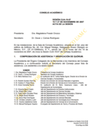 Acta de la sesión CUA-19-07