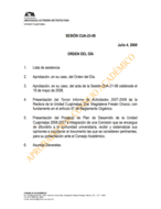 Orden del día CUA-23-08
