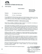 Acta de la sesión CUA-32-09