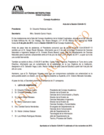 Acta de la sesión CUA-84-13