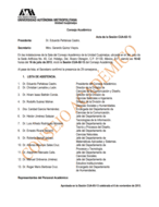 Acta de la sesión CUA-92-13