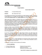 Acta de la sesión CUA-95-13