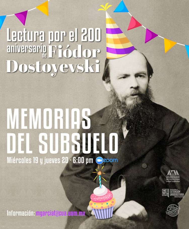 Cartel Lectura Dostoyevsky