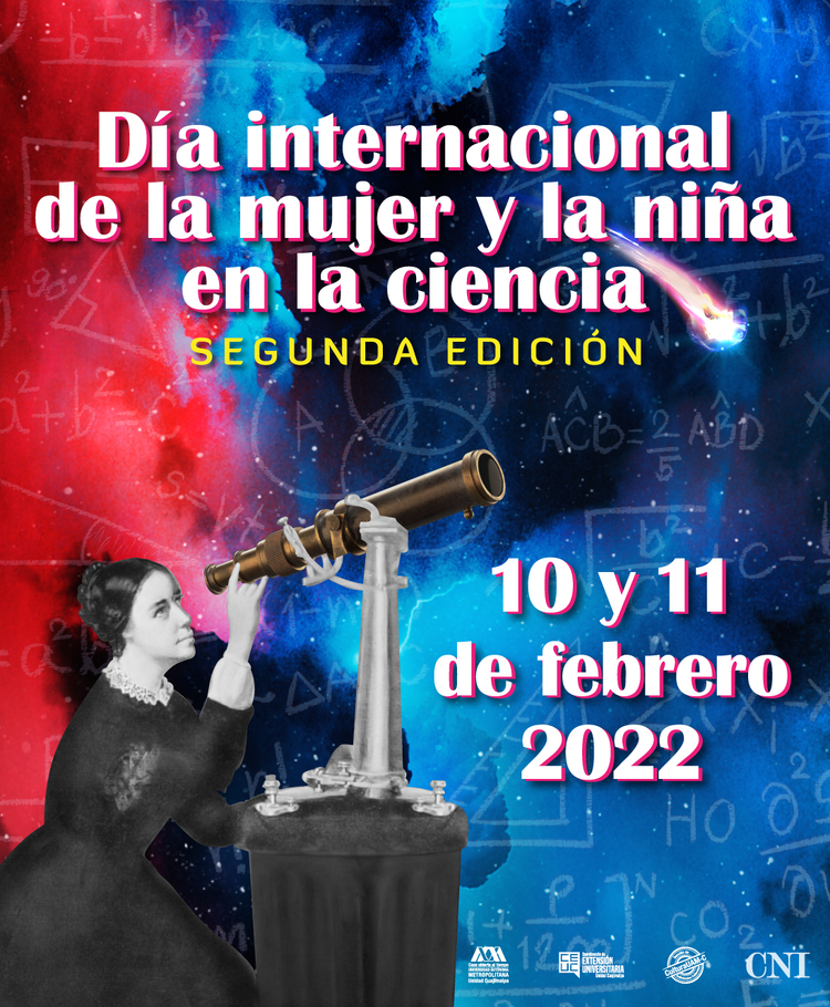 Cartel mujeres en la ciencia