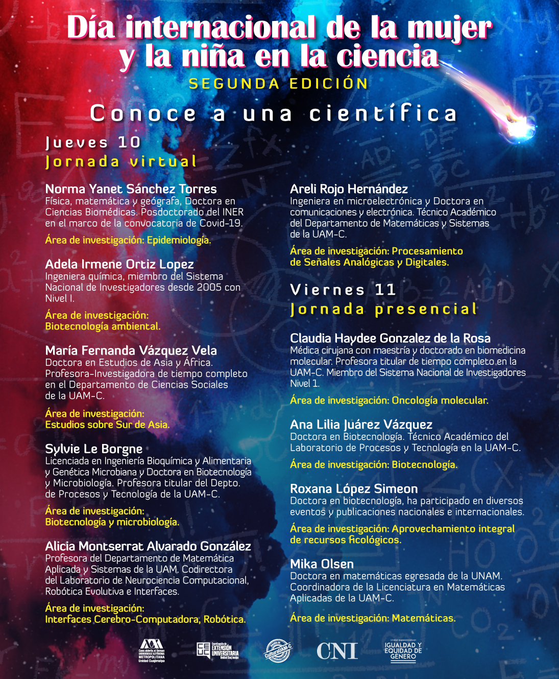 Mujeres científicas