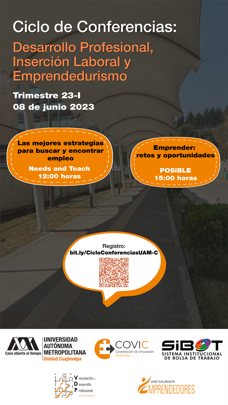 Flyer Ciclo de Conferencias 2023