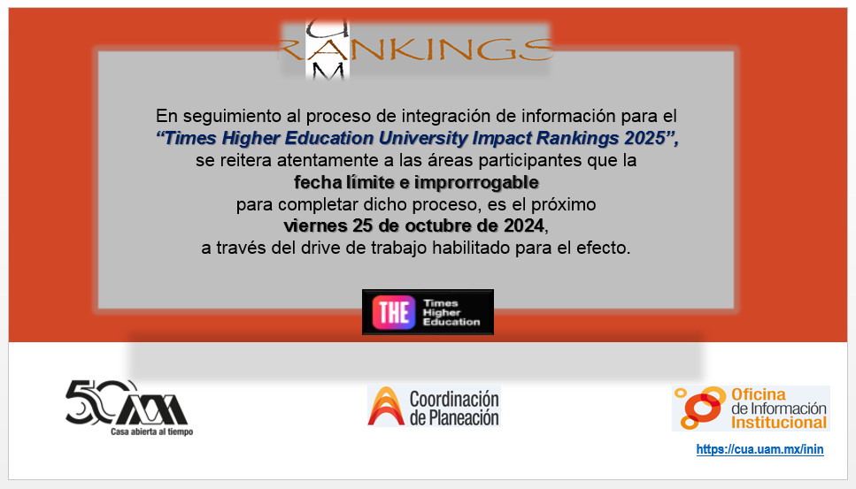 SOBRE: Ranking THE Impact 2025