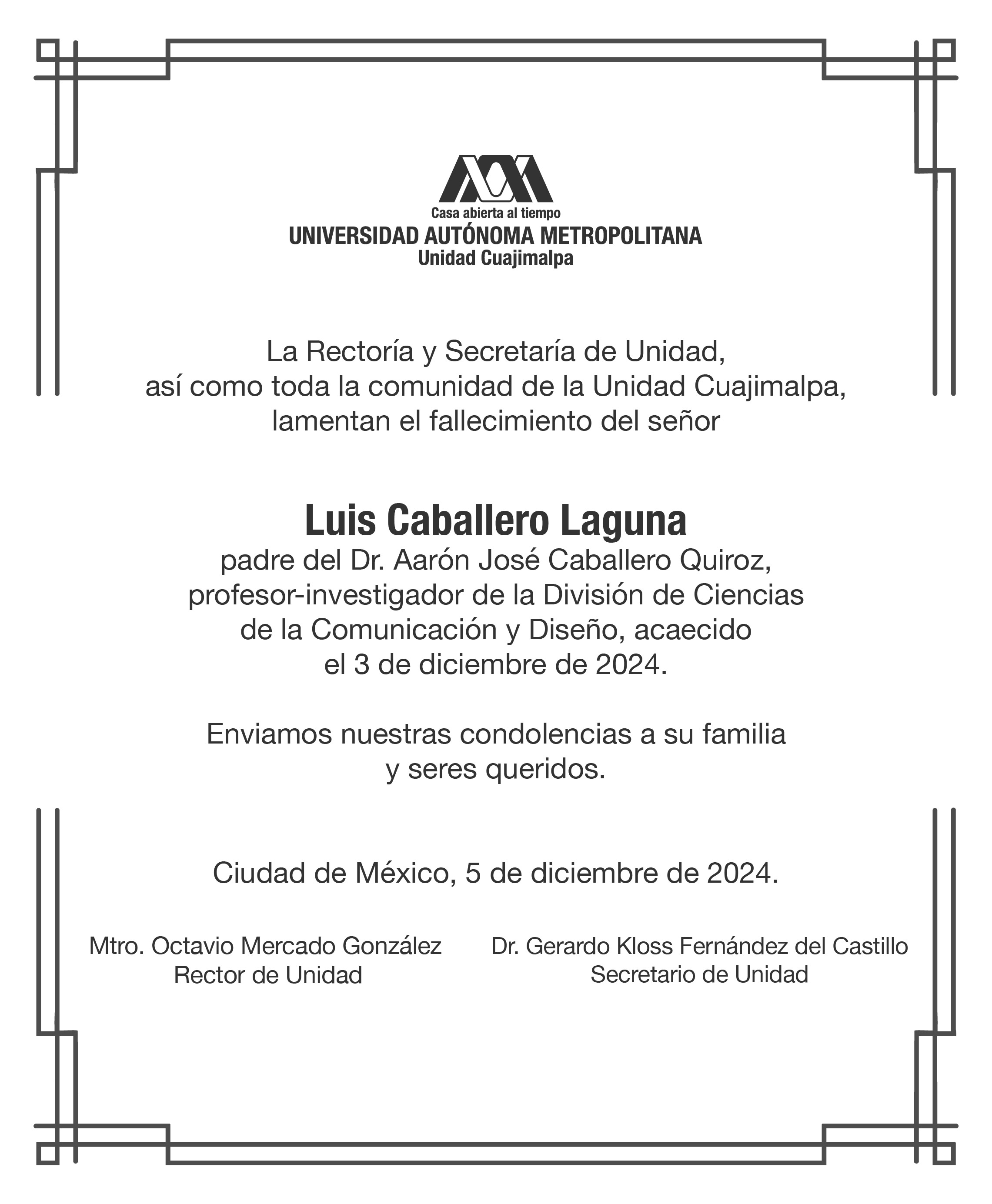 Luis Caballero Laguna