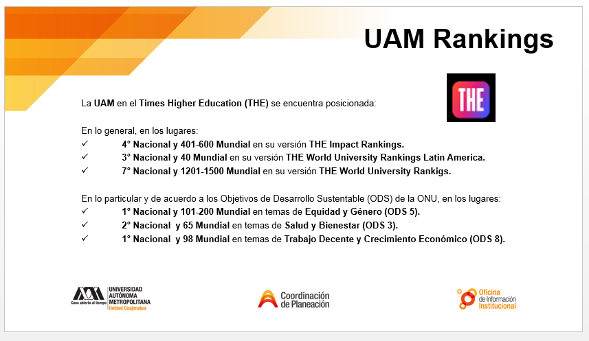 La UAM en el Times Higher Education Rankings 2024